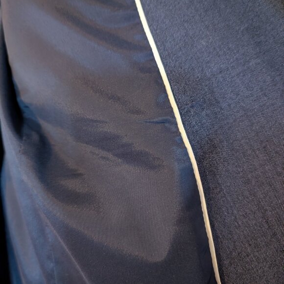 Like New Women's Banana Republic Blue Wool Blazer - Sz 10 - Picture 2 of 5